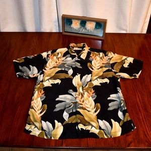 Tommy Bahama 100% Silk Men's SS Shirt XL